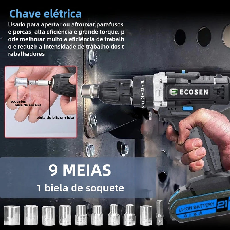Furadeira Parafusadeira 21V