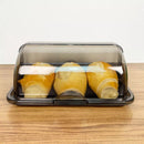 PORTA PÃO CRISTAL ARMAZENADOR COM TAMPA PROFISSIONAL PARA PAES E BOLOS