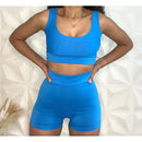 Conjunto Short Cintura alta