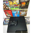 Playstation 3 Ps3 Super Slim + 10 Jogos + 1 Controles