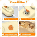 [PAGUE 1 E LEVE 2] Escova Elétrica PetGlow 3 em 1 para Cães e Gatos – Remove Pelos, Massageia e Penteia