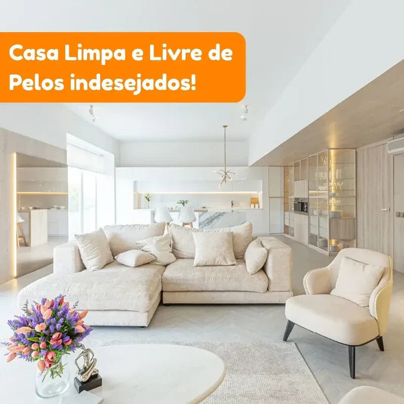 [PAGUE 1 E LEVE 2] Escova Elétrica PetGlow 3 em 1 para Cães e Gatos – Remove Pelos, Massageia e Penteia