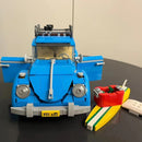 Fusca Azul do Surf (1193 peças)