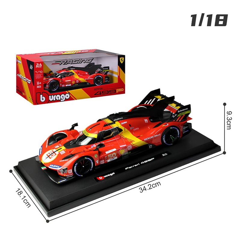 (2023) 24h Le Mans Miniatura Ferrari 499P