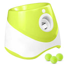 Lançador Automático de Bolinhas para Cães - Brinquedo Interativo com 3 Distâncias Ajustáveis