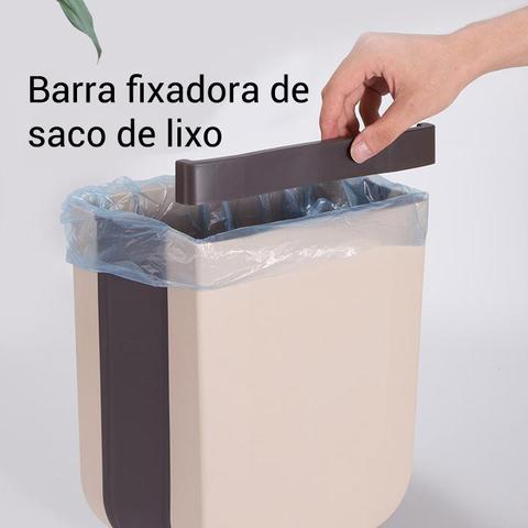 Lixeira Dobrável de Cozinha - Zatto