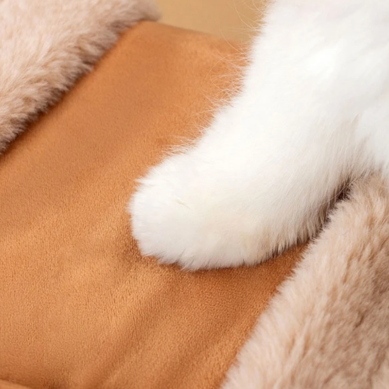 Mochila de Pelúcia para Transporte de Gatos