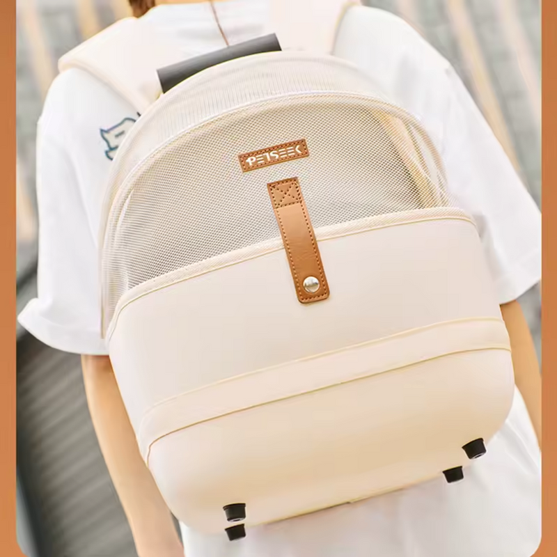 Mochila de Passeio Transpirável para Gatos