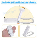 BookClip™ - Luminária Portátil para Leitura Recarregável (LEVE 2 E ECONOMIZE)