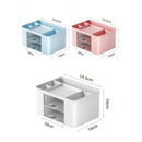 Organizador Mesa Coelho Porta Treco Caneta Gaveta/Maquiagem Escritório Multiuso