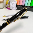 Caneta Esferográfica Luxo Retrátil Executivo Recarregável