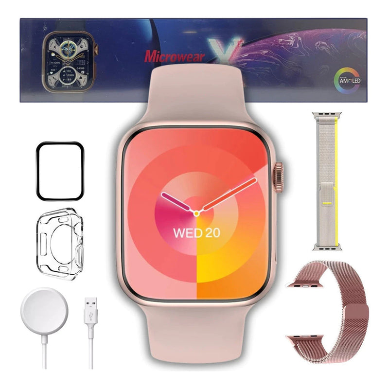Watch X Smartwatch Relogio Serie 10 Amoled Nfc Chat GPT Original