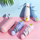 Guarda Chuva De Bolsa Impermeável Portátil À Prova De Uv