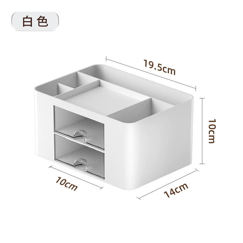 Organizador Mesa Coelho Porta Treco Caneta Gaveta/Maquiagem Escritório Multiuso