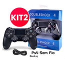 Kit 2 Controle Sem fio Ps4 Joystick Playstation Dualshock 4 Opcional  Camuflagem