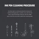 1 + 10 Peças Conjunto De Caneta De Metal