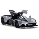 Miniatura Aston Martin Valkyrie Cinza 2022